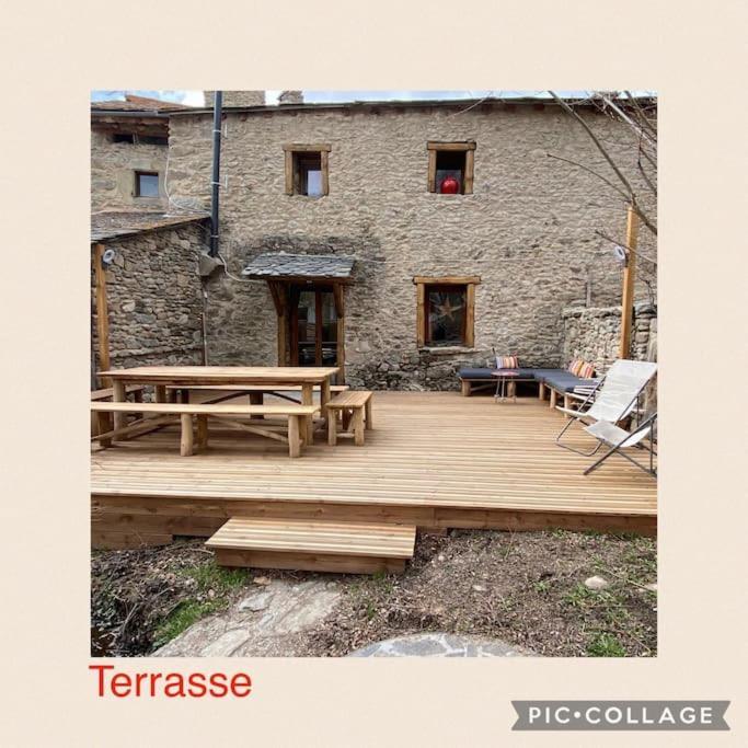 L'Eterlou Authentique Partie De Corps De Ferme 10Pers. Villa Targassonne Exteriör bild