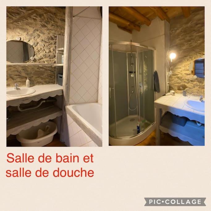L'Eterlou Authentique Partie De Corps De Ferme 10Pers. Villa Targassonne Exteriör bild