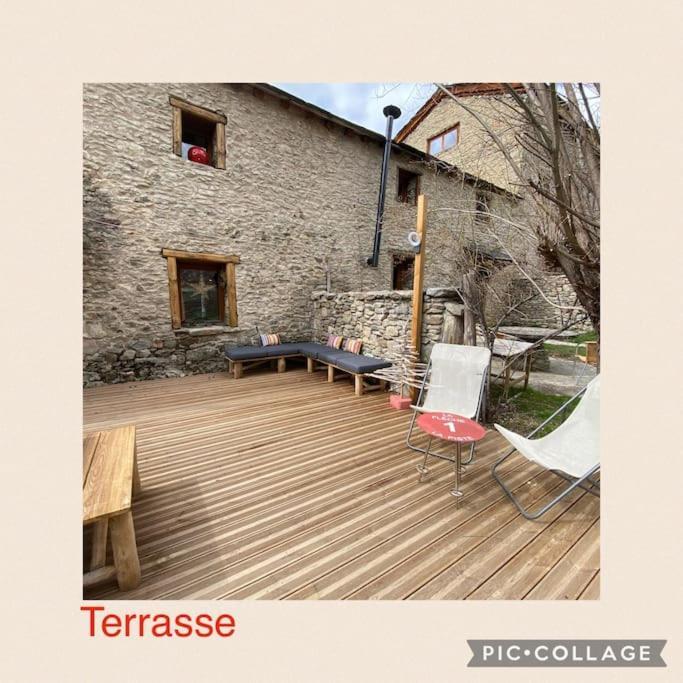 L'Eterlou Authentique Partie De Corps De Ferme 10Pers. Villa Targassonne Exteriör bild